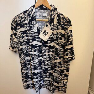 Frank & Oak Camp Shirt - L (NEW)